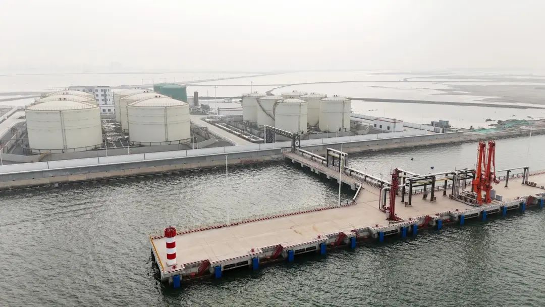 沧州渤海新区港坤船舶燃料油码头项目竣工