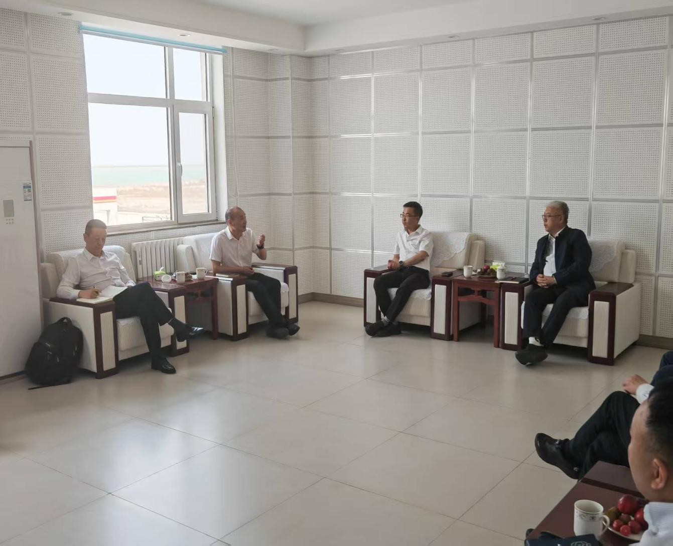 中石化中海船舶燃料供应有限公司到我公司进行业务洽谈