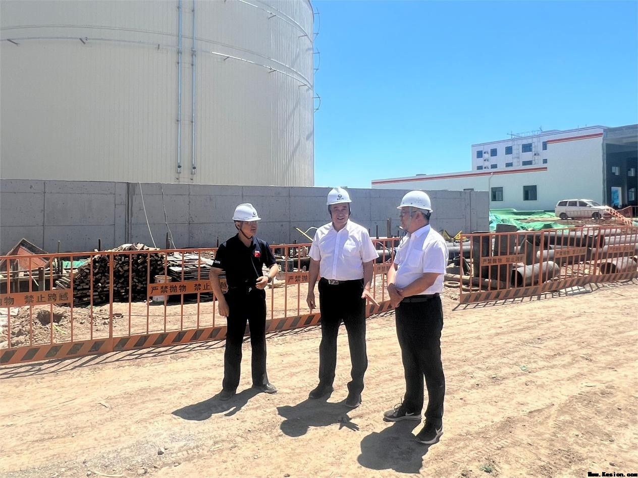 沧州交发集团党委副书记、总经理王澎调研港区码头项目建设