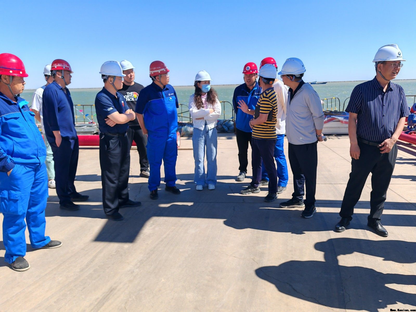 河北省交通运输综合执法监督局到集团港口码头项目开展水运工程质量安全检查