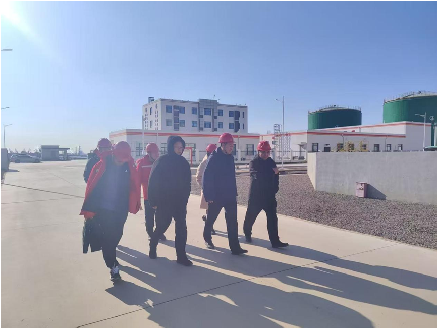 中石油华北石化分公司来访交流合作